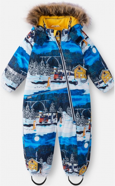 Комбінезон дитячий Lassie Nyuka 7100019A-6961 темно-синій р.98 7100019A 
