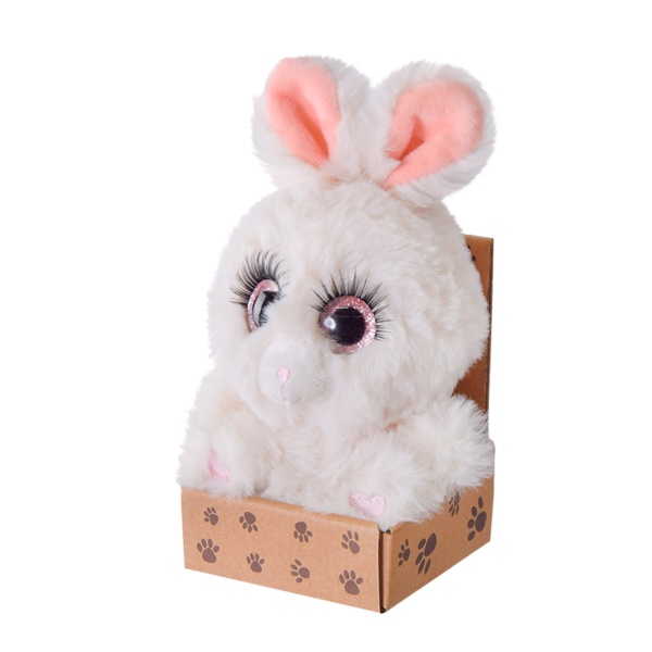Мягкая игрушка Shantou Зайка у коробке в ассортименте C30801