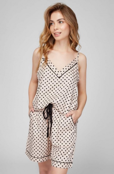 Пижама женская Naviale ROMANTIC DOTS LH520-02 р. L крем