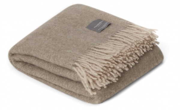 Плед 130x170 см бежевий Stackelbergs 