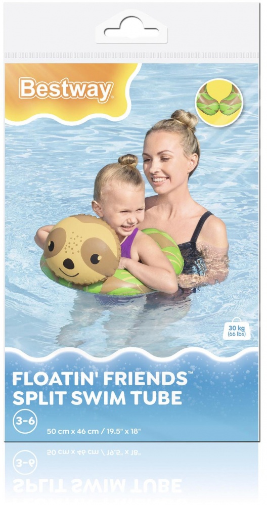 Коло надувне Bestway ø42 Floatin' Friends Split