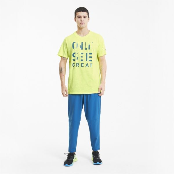 Футболка Puma Performance Slogan SS Tee 51945003 L жовтий