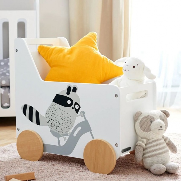 Ящик для игрушек Kinderkraft Racoon KKHRACOSKR0000 