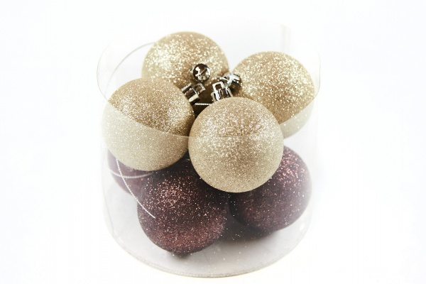 Набор елочных шаров 9453 d112 мм 14,5 см 8 шт./уп. 