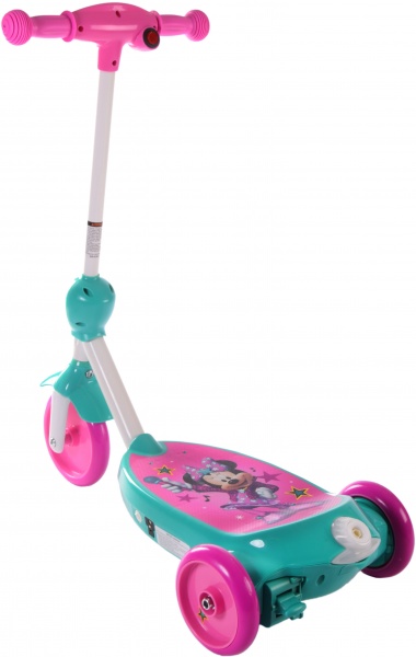 Электросамокат Disney Минни Маус с мыльными пузырями MS211