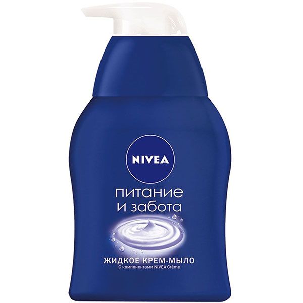 Рідке крем-мило Nivea Живлення та догляд 250 мл