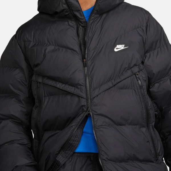 Пальто Nike M NK SF WR PL-FLD HD PARKA DR9609-010 р.S чорний