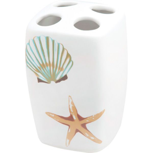 Склянка для щіток Trento Stella Marina Bianca