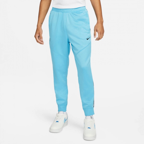 Брюки Nike M NSW REPEAT SW PK JOGGER DX2027-416 р. M голубой