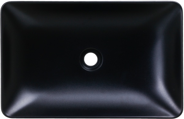 Умывальник ScandiSPA Rettango Black 58x40см