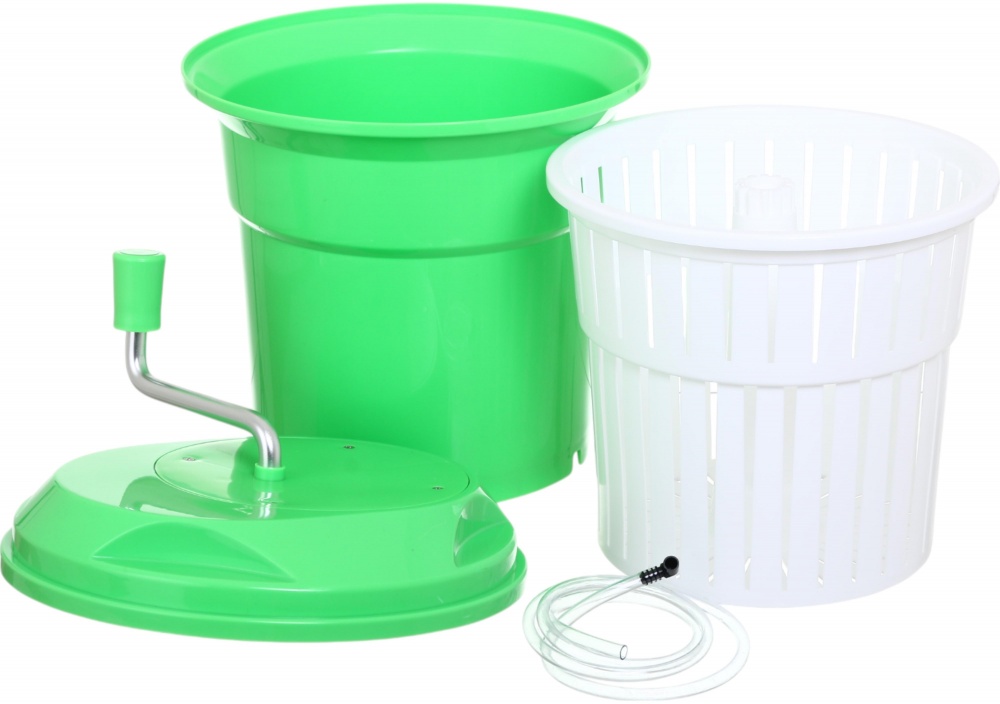 Центрифуга для сушки салата UFB 12 л 330х455х240 мм зеленая