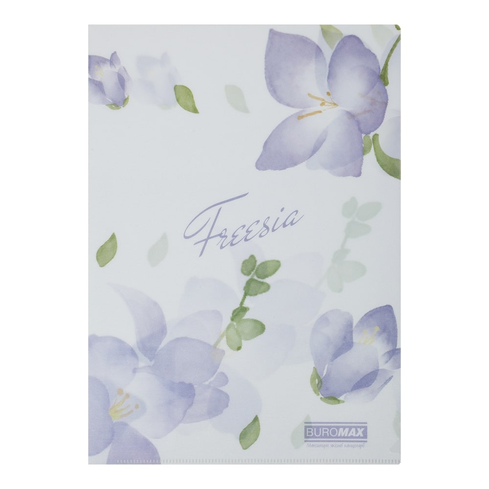 Папка-куточок ARABESKI А4 бузковий Buromax BM.3854-26