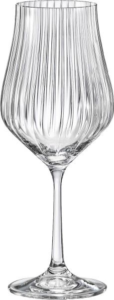 Набор бокалов для вина Tulipa Optic 350 мл 6 шт. Bohemia 
