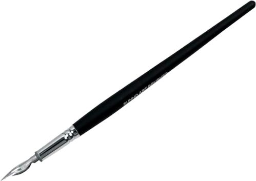 Держатель деревянный для пера + 4 пера 94160539