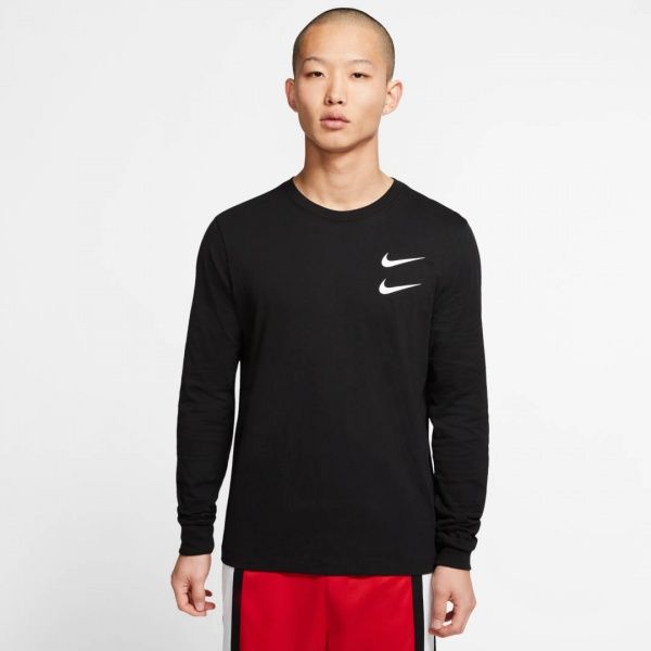 Футболка Nike M NSW SWSH LS TEE CK2259-010 2XL чорний