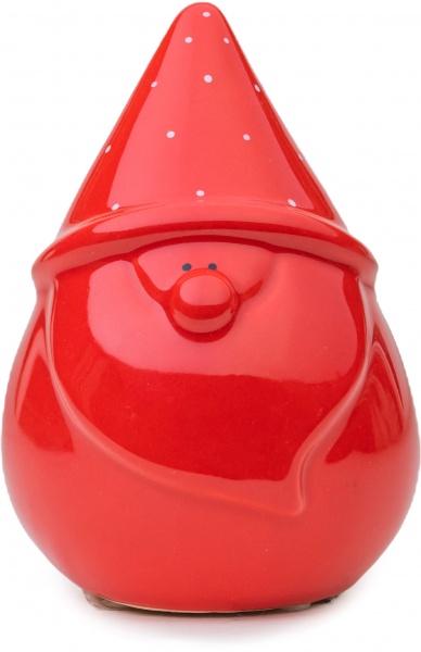 Статуетка Дід Мороз червоний 9x9x13 см 1411-13 Eterna