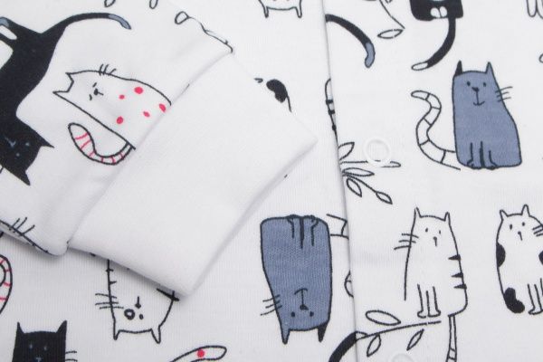 Боди детское Фламинго ясельный р.86 белый/в ассортименте 427-217 