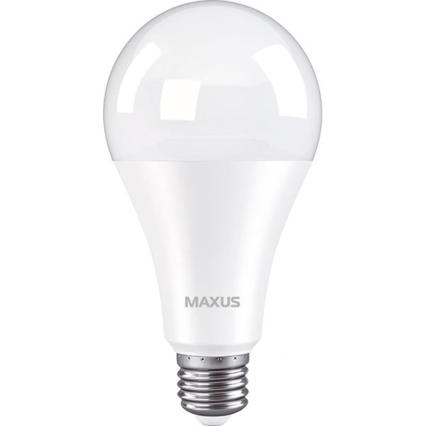 Лампа светодиодная Maxus 18 Вт A80 матовая E27 220 В 3000 К 1-LED-783 