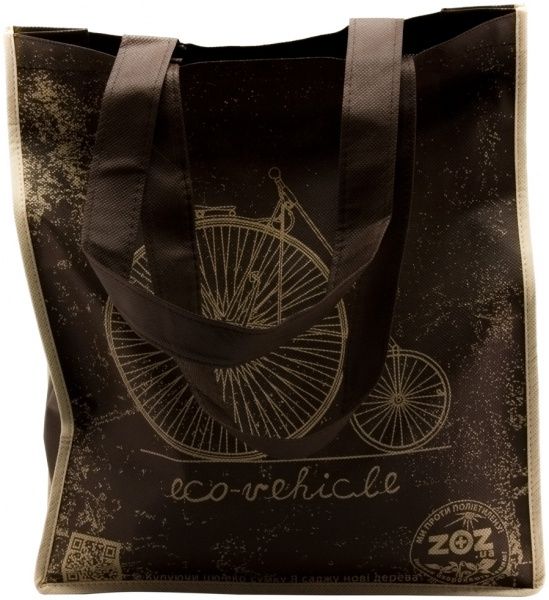 Экосумка ZOZ Велосипед спанбонд  
