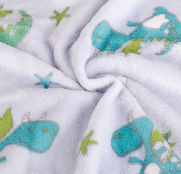 Плед Lotus Дракончик 100x120 см ментоловий 21kf-01 