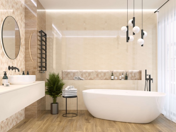 Плитка Golden Tile Carina бежевий CR1061 25х40 