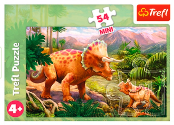 Пазлы Trefl Удивительные динозавры 54194