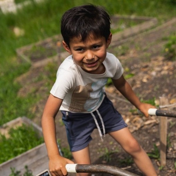 Футболка для мальчиков Koko Noko р.140 галька T46883-37 