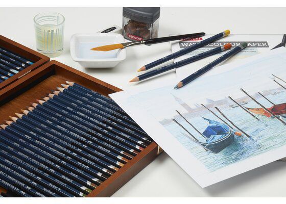 Олівці акварельні Watercolour 24 шт. Derwent