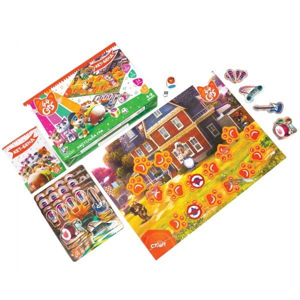 Игра настольная Vladi Toys 44 Кота. Кет-бенд VT8055-16