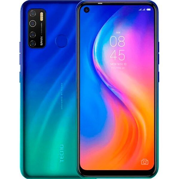 Смартфон Tecno SPARK 5 PRO (KD7) 4/64GB blue (4895180756467) 