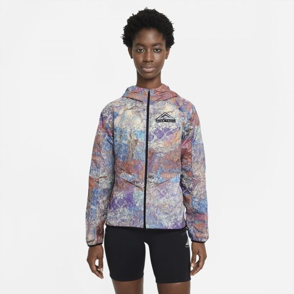Ветровка Nike W NK WINDRUNNER JKT TRAIL CZ9538-468 L разноцветный