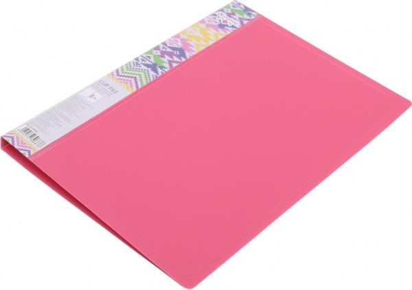 Папка пластиковая с прижимом Вышиванка O30687 Optima