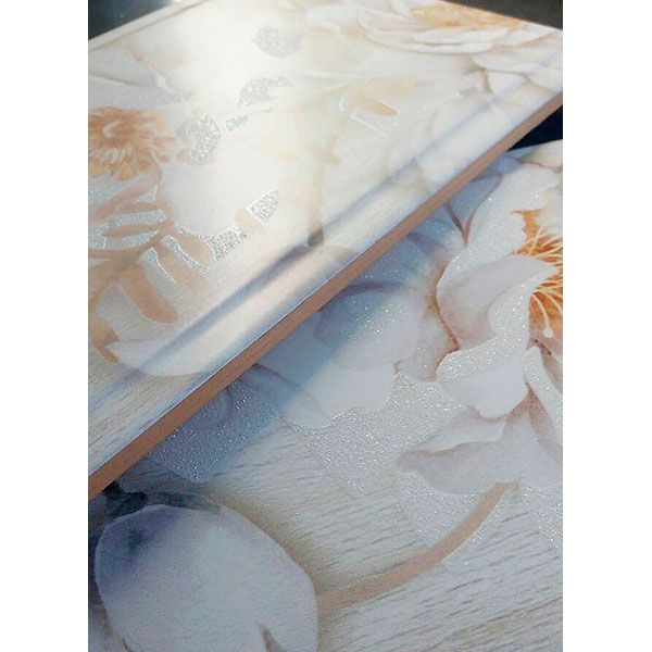 Плитка InterCerama Blanco декор 15х40 Д 181 071 