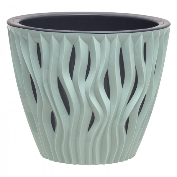 Кашпо Натхнення круглий 3 л нефрит (КШ-0955) 