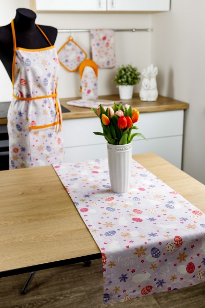 Дорожка (раннер) Писанка сиреневая 40x140 см 