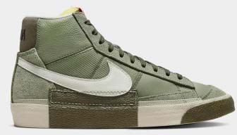 Кроссовки Nike BLAZER MID '77 PRO CLUB DQ7673-301 р.43 зеленый
