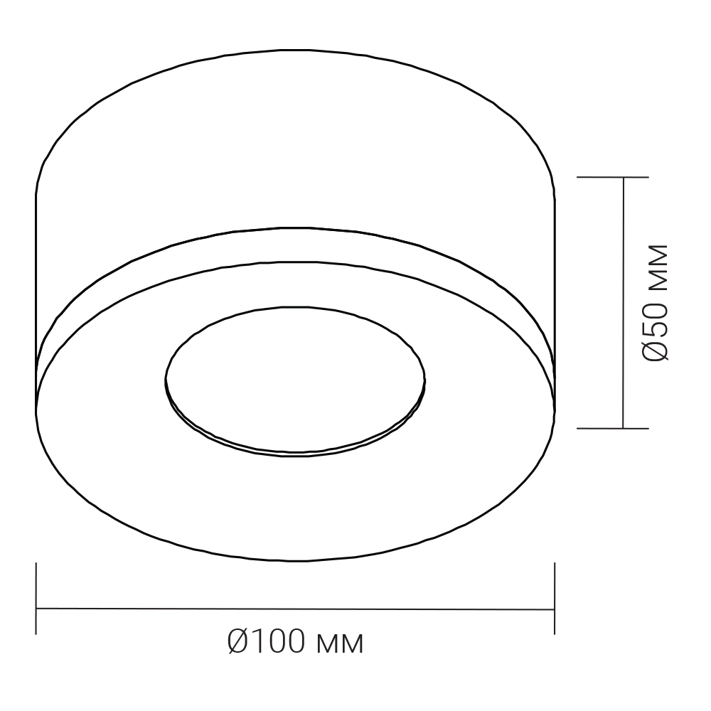 Светильник точечный ARDERO GX53 белый матовый ML402 w