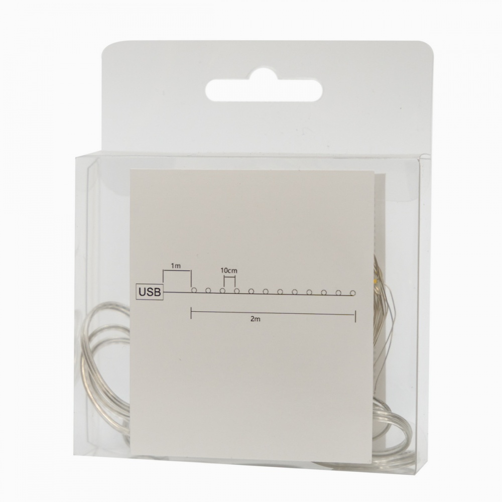 Электрогирлянда светодиодная Девилон светодиодная (LED) 20 ламп (721312)