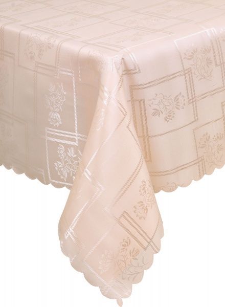 Скатерть Dertsiz 140x180 см золотой Karna 