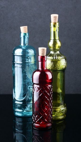 Пляшка декоративна LAUREL 750 мл жовта San Miguel