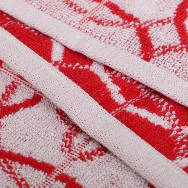 Рушник кухонний Bhali 50x50 см Lasa бежевий із коричневим 