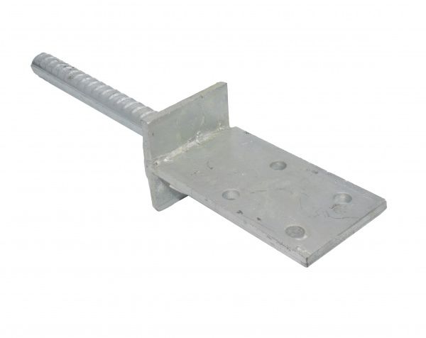Опора колонны заливная Т-образная 70x70 мм 8 мм 1 шт. 