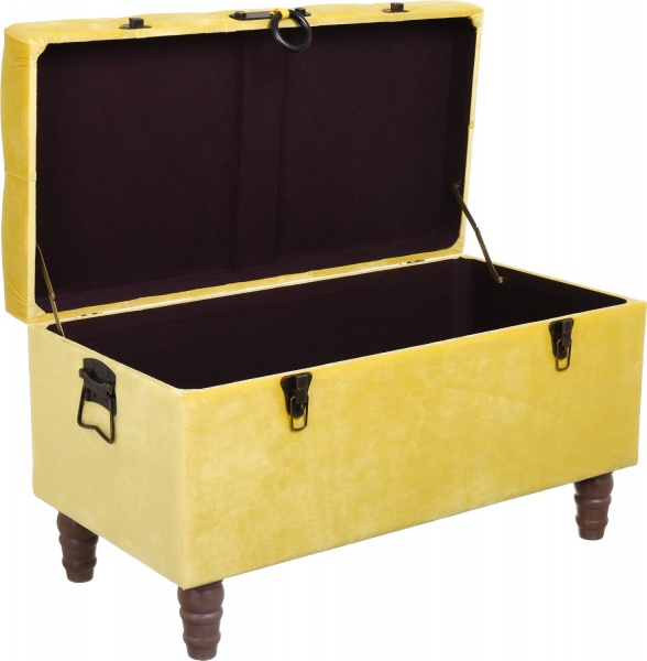 Скриня-пуф Shic S жовтий 82,5х42х47 см 