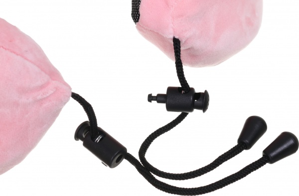 Подушка дорожная 27х26х10 см пудровая Luna