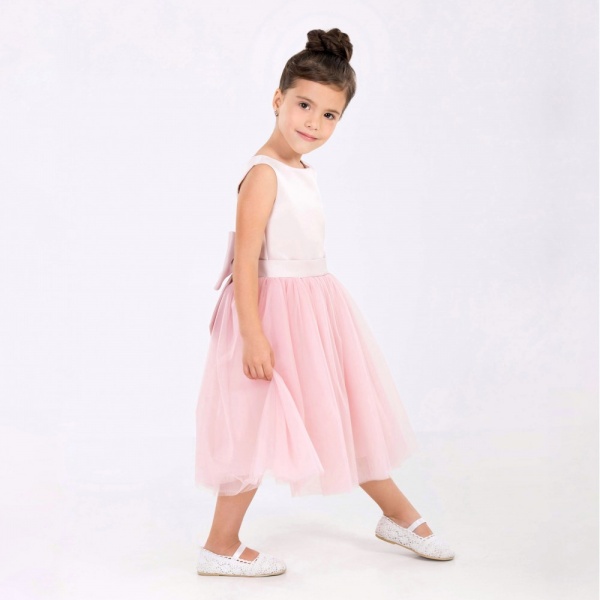 Платье Maya-MI Сердце на спинке 0105-0030-11 р.110 пудра 