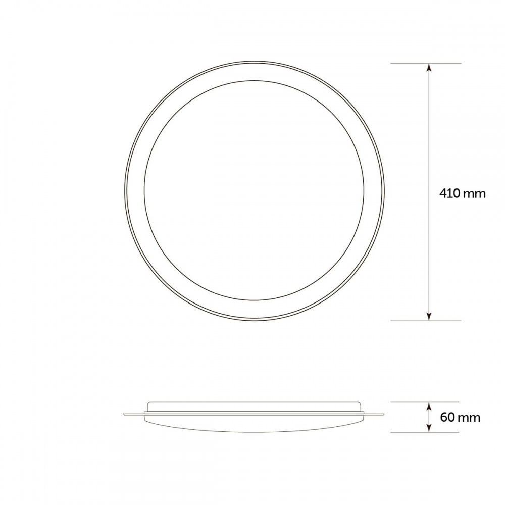 Світильник стельовий Светкомплект RIM-32W 32 Вт білий 2800-6000K + RGB К