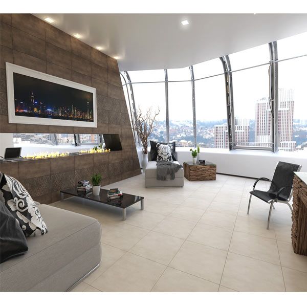 Плитка Golden Tile Terragres Brooklyn білий 270510 607х607 мм