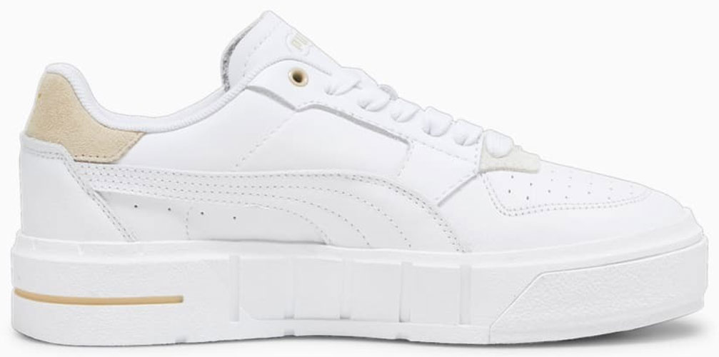 Кроссовки для девочек Puma Court Bae JR 40862402 р.36 белые — фото 1