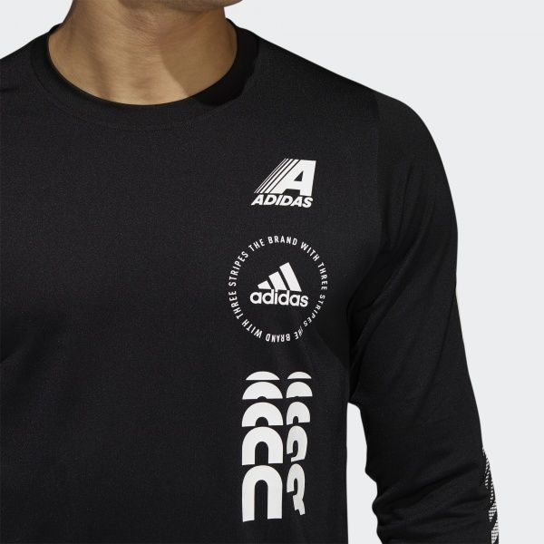 Футболка Adidas MOTO LS TEE DZ7365 M черный