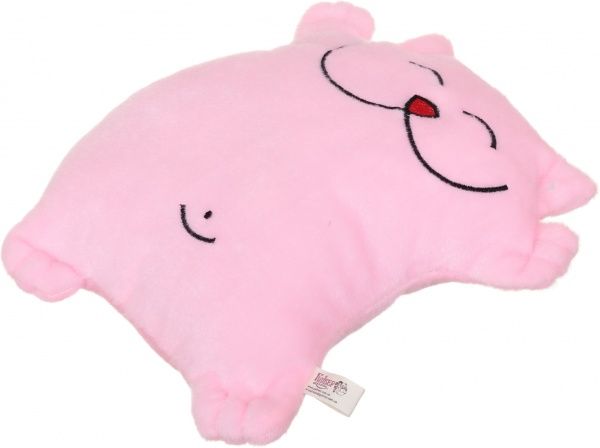 Подушка декоративна Кіт Хорошун 31 см рожевий